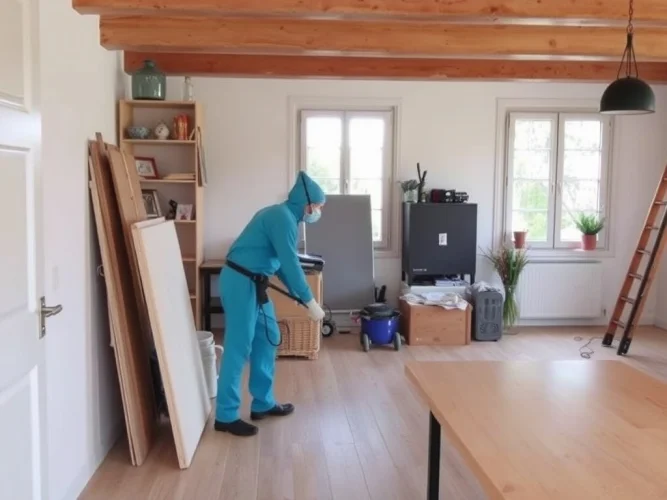 Eindschoonmaak in Anvers 2000